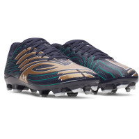 Under Armour Shadow Select 4 Gras Voetbalschoenen (FG) Donkerblauw Bruin Groen Wit
