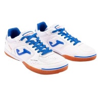 Joma Top Flex Zaalvoetbalschoenen (IN) Wit Blauw Bruin