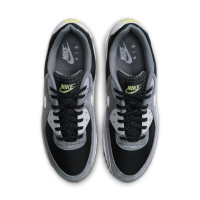 Nike Air Max 90 Baskets Noir Platinum Gris Lemon