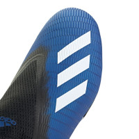 adidas X 19.3 LL Gras Voetbalschoenen (FG) Blauw Wit Zwart
