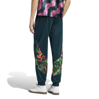 Pantalon d'entraînement adidas Real Madrid Farm vert foncé, blanc, orange, rose
