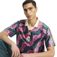adidas Real Madrid Farm Full Set Donkergroen Wit Oranje Roze