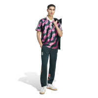 T-shirt adidas Real Madrid Farm vert foncé rose blanc