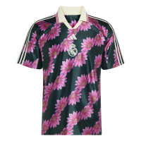 T-shirt adidas Real Madrid Farm vert foncé rose blanc