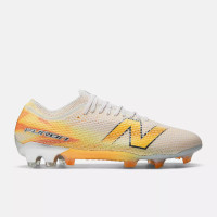 New Balance Furon Elite Gras Voetbalschoenen (FG) Wit Oranje