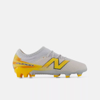 New Balance Furon Team Gras Voetbalschoenen (FG) Kids Wit Oranje