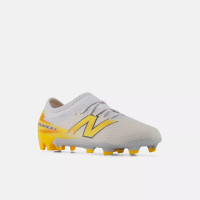 New Balance Furon Team Gras Voetbalschoenen (FG) Kids Wit Oranje