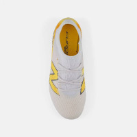 New Balance Furon Team Gras Voetbalschoenen (FG) Kids Wit Oranje