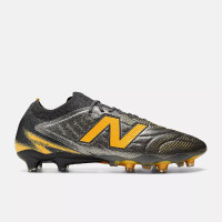New Balance Tekela Elite Low Laced Gras Voetbalschoenen (FG) Grijs Zwart Geel