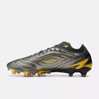 New Balance Tekela Elite Low Laced Gras Voetbalschoenen (FG) Grijs Zwart Geel