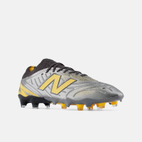 New Balance Tekela Pro Low Laced V5 Gras Voetbalschoenen (FG) Grijs Zwart Geel
