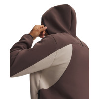 Under Armour Unstoppable Fleece Trainingspak Beige Bruin Zwart