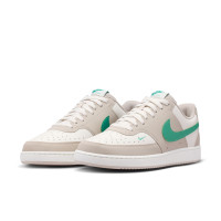 Nike Court Vision Low Baskets Beige Vert Blanc Crème