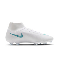 Nike Mercurial Superfly 11 Academy Gras / Kunstgras Voetbalschoenen (MG) Wit Turquoise