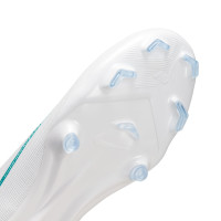 Nike Mercurial Superfly 11 Academy Gras / Kunstgras Voetbalschoenen (MG) Wit Turquoise