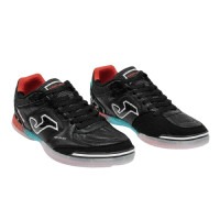 Joma Top Flex Zaalvoetbalschoenen (IN) Zwart Rood Turquoise