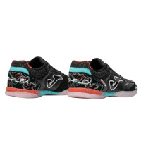 Joma Top Flex Zaalvoetbalschoenen (IN) Zwart Rood Turquoise