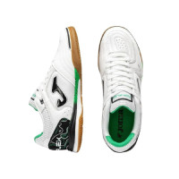 Joma Top Flex Rebound Zaalvoetbalschoenen (IN) Wit Zwart Groen