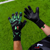 Onekeeper Legacy Keepershandschoenen Zwart Groen Rood