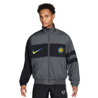 Veste d'entraînement Nike Inter Milan Repel I96 2026-2027 gris noir doré jaune