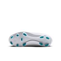 Nike Mercurial Superfly 11 Club Gras / Kunstgras Voetbalschoenen (MG) Kids Wit Turquoise
