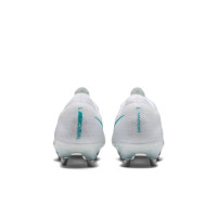 Nike Mercurial Vapor 17 Elite Crampons Vissés Chaussures de Foot (SG) Blanc Turquoise