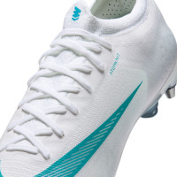 Nike Mercurial Vapor 17 Elite Crampons Vissés Chaussures de Foot (SG) Blanc Turquoise