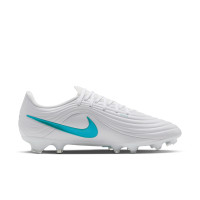 Nike Tiempo Maestro Academy Gras / Kunstgras Voetbalschoenen (MG) Wit Turquoise