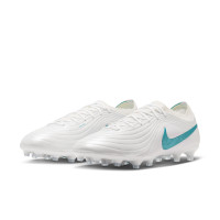 Nike Tiempo Maestro Elite Kunstgras Voetbalschoenen (AG) Wit Turquoise