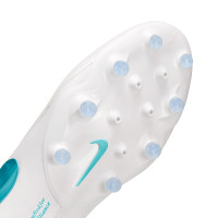Nike Tiempo Maestro Elite Kunstgras Voetbalschoenen (AG) Wit Turquoise