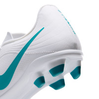 Nike Tiempo Maestro Club Gras / Kunstgras Voetbalschoenen (MG) Kids Wit Turquoise