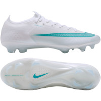 Nike Mercurial Vapor 17 Elite Gras Voetbalschoenen (FG) Wit Turquoise