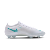 Nike Mercurial Vapor 17 Elite Gras Voetbalschoenen (FG) Wit Turquoise