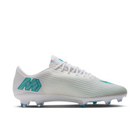 Nike Zoom Mercurial Superfly 11 Pro Gazon Naturel Chaussures de Foot (FG) Blanc Turquoise