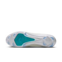 Nike Zoom Mercurial Superfly 11 Pro Gazon Naturel Chaussures de Foot (FG) Blanc Turquoise