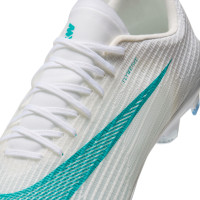 Nike Zoom Mercurial Superfly 11 Pro Gazon Naturel Chaussures de Foot (FG) Blanc Turquoise