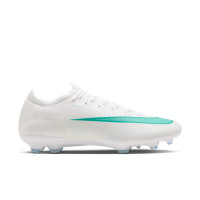 Nike Mercurial Vapor 17 Pro Gras Voetbalschoenen (FG) Wit Turquoise