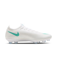 Nike Mercurial Vapor 17 Pro Gras Voetbalschoenen (FG) Wit Turquoise