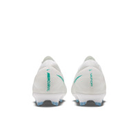 Nike Mercurial Vapor 17 Pro Gras Voetbalschoenen (FG) Wit Turquoise