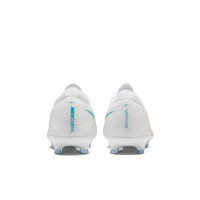 Nike Mercurial Vapor 17 Pro Gazon Naturel Chaussures de Foot (FG) Blanc Turquoise
