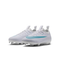 Nike Mercurial Vapor 17 Academy Gazon Naturel Gazon Artificiel Chaussures de Foot Enfants (MG) Blanc Turquoise