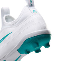 Nike Mercurial Vapor 17 Club Flex Chaussures de Foot en Salle (IN) Enfants Blanc Turquoise
