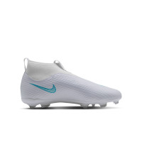 Nike Mercurial Superfly 11 Academy Gras / Kunstgras Voetbalschoenen (MG) Kids Wit Turquoise