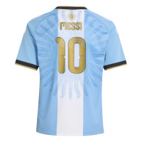 Maillot de compétition adidas Argentina Lionel Messi 10 pour Enfants