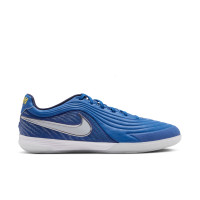 Nike Tiempo Reactgato Joga Bonito Zaalvoetbalschoenen (IN) Blauw Donkerblauw Geel Silver