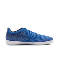 Nike Tiempo Reactgato Joga Bonito Zaalvoetbalschoenen (IN) Blauw Donkerblauw Geel Silver