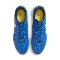 Nike Tiempo Reactgato Joga Bonito Zaalvoetbalschoenen (IN) Blauw Donkerblauw Geel Silver