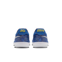 Nike Tiempo Reactgato Joga Bonito Zaalvoetbalschoenen (IN) Blauw Donkerblauw Geel Silver