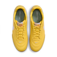 Nike Tiempo Streetgato Joga Bonito Straatvoetbalschoenen Geel Wit Groen