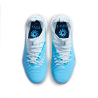 Nike Phantom 6 Low Haaland Academy Turf Voetbalschoenen (TF) Kids Lichtblauw Blauw Felblauw